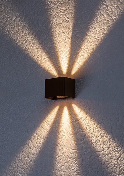 Rabalux 77169 - LED Venkovní nástěnné svítidlo HALLSTATT LED/10W/230V IP54 hnědá