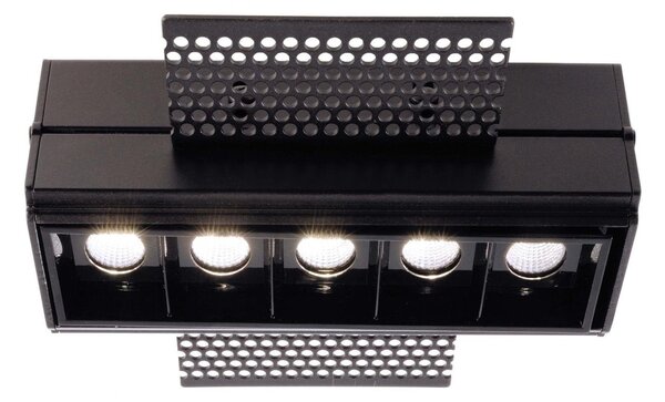 IMPR 565253 Zápustné svítidlo Ceti 5 Hide černá 10W LED 3000K 640lm - LIGHT IMPRESSIONS