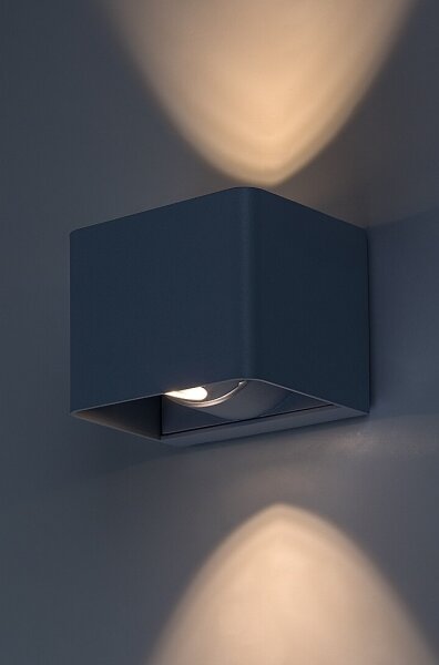 Rabalux 77170 - LED Venkovní nástěnné svítidlo HALLSTATT LED/10W/230V IP54 šedá