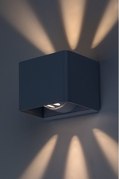 Rabalux 77170 - LED Venkovní nástěnné svítidlo HALLSTATT LED/10W/230V IP54 šedá