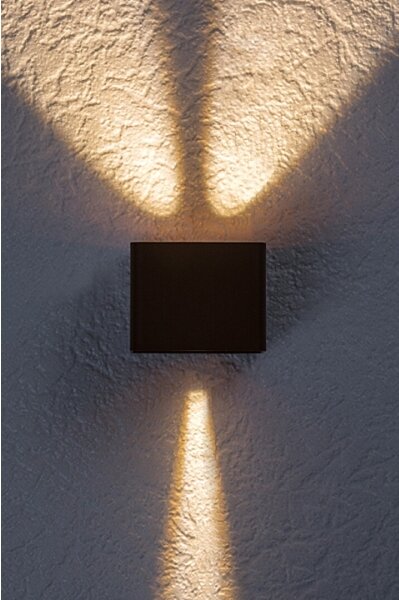 Rabalux 77169 - LED Venkovní nástěnné svítidlo HALLSTATT LED/10W/230V IP54 hnědá