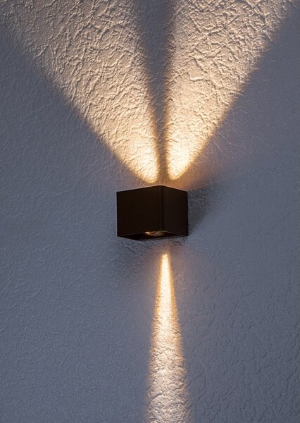 Rabalux 77169 - LED Venkovní nástěnné svítidlo HALLSTATT LED/10W/230V IP54 hnědá