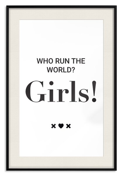 Plakát Kdo řídí svět? Dívky!