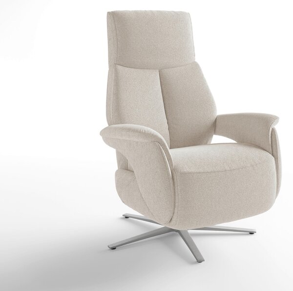 RELAXAČNÍ KŘESLO, textil, krémová Sit & More - Online Only křesla & taburety, Online Only