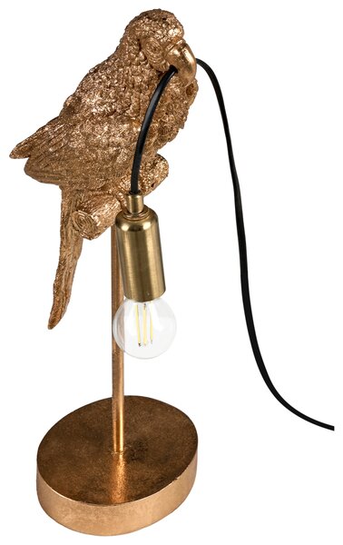 Stolní lampa Papoušek SINATRA Zlatá