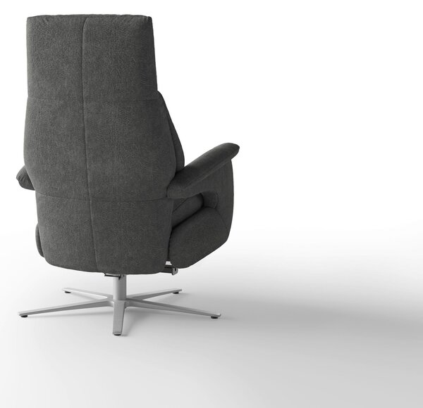 RELAXAČNÍ KŘESLO, textil, tmavě šedá Sit & More - Online Only křesla & taburety, Online Only