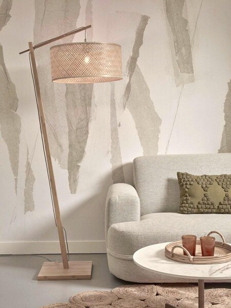 STOJACÍ LAMPA, 75/50/176 cm Good & Mojo - Online Only svítidla, Online Only