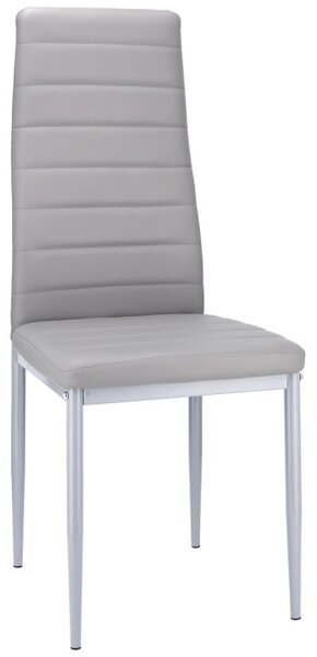 Set čtyř jídelních židlí VERUM šedý (4 ks)