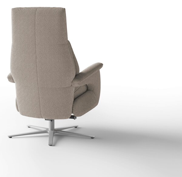 RELAXAČNÍ KŘESLO, textil, šedohnědá Sit & More - Online Only křesla & taburety, Online Only