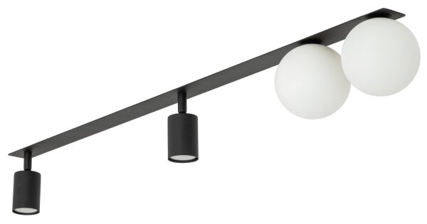 Podhledové bodové svítidlo VOX 2xG9/8W/230V + 2xGU10/10W černá