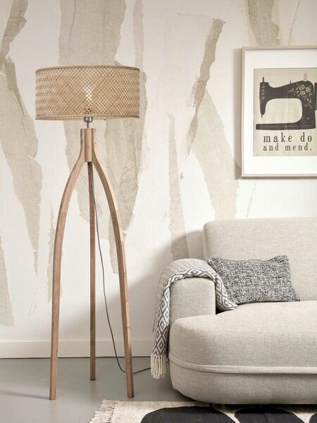STOJACÍ LAMPA, 50/50/145 cm Good & Mojo - Online Only svítidla, Online Only