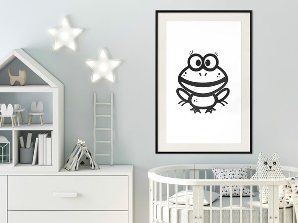 Plakát Šťastný žabák