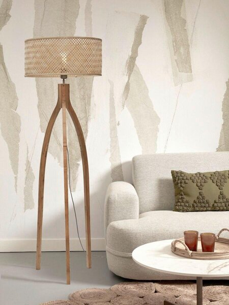 STOJACÍ LAMPA, 50/50/145 cm Good & Mojo - Online Only svítidla, Online Only