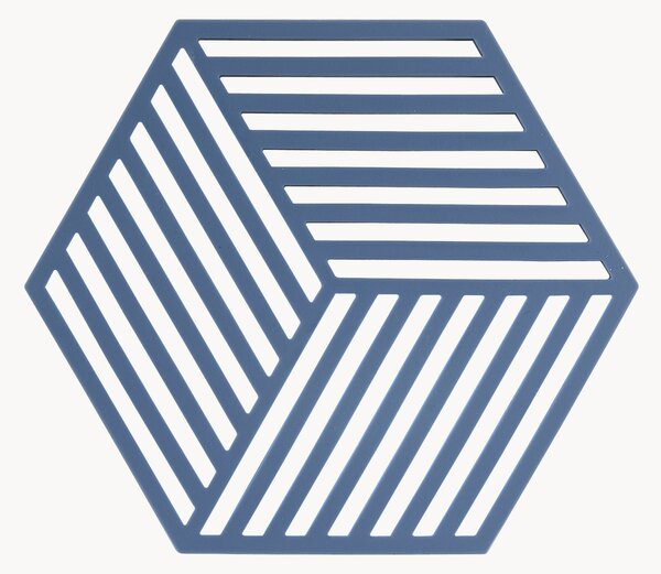 Sada silikonových podtácků Hexagon, 6 dílů