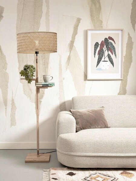 STOJACÍ LAMPA, 50/50/158 cm Good & Mojo - Online Only svítidla, Online Only