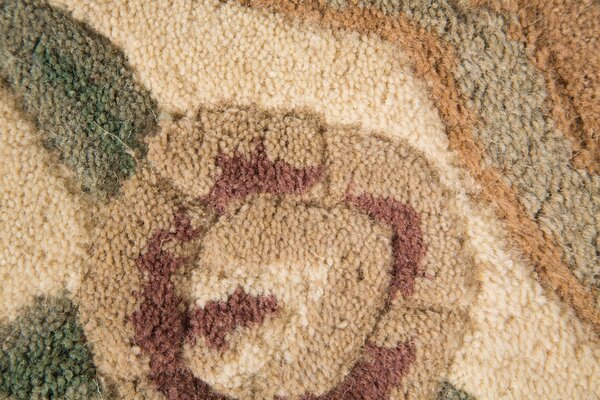 Flair Rugs, Ručně všívaný kusový koberec Lotus premium Fawn, 75x150, béžová, chodba / předsíň