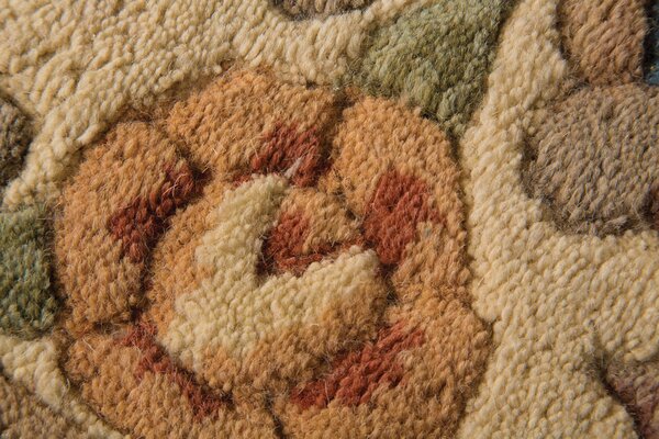 Flair Rugs, Ručně všívaný kusový koberec Lotus premium Blue, 75x150, modrá, chodba / předsíň