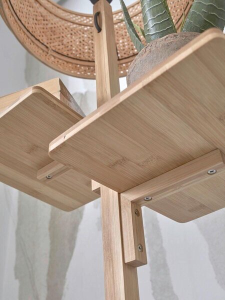 STOJACÍ LAMPA, 50/50/158 cm Good & Mojo - Online Only svítidla, Online Only