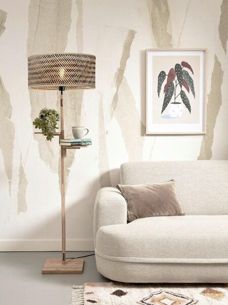 STOJACÍ LAMPA, 50/50/158 cm Good & Mojo - Online Only svítidla, Online Only