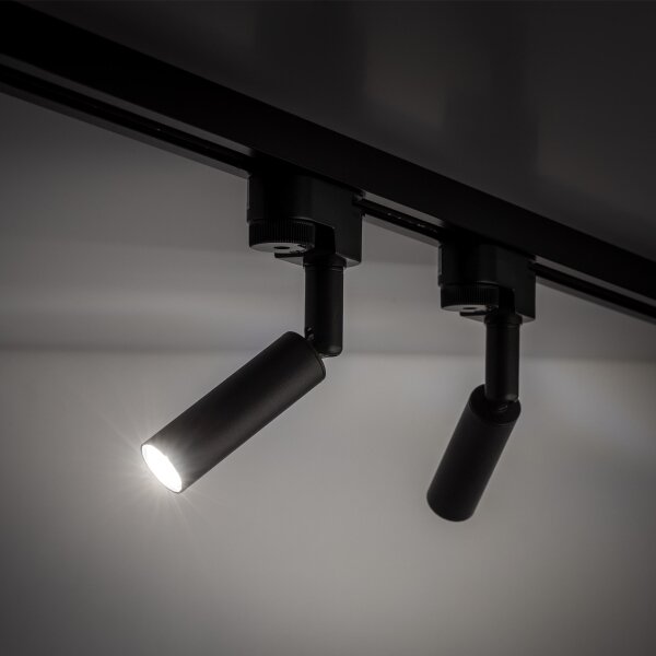 LED Bodové svítidlo do lištového systému LAGOS 1xG9/3W/230V černá