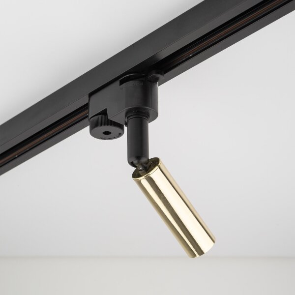 LED Bodové svítidlo do lištového systému LAGOS 1xG9/3W/230V zlatá/černá