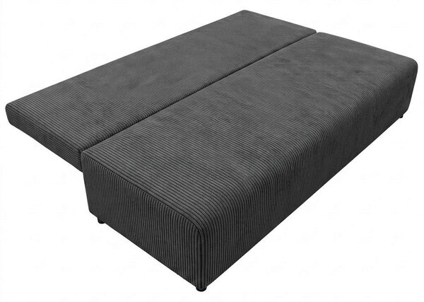 ROZKLÁDACÍ POHOVKA, textil, tmavě šedá P & B - Rozkládací pohovky, Online Only