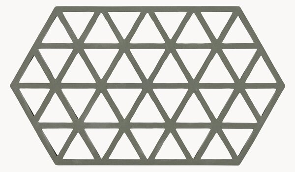 Sada velkých silikonových podtácků Triangles, 6 dílů