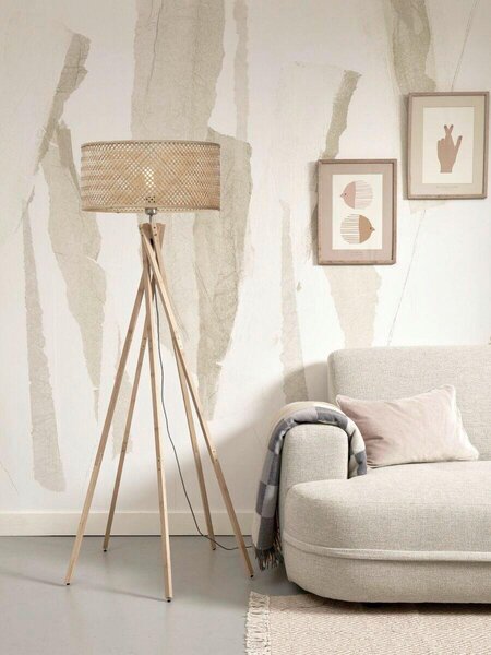 STOJACÍ LAMPA, 53/53/146 cm Good & Mojo - Online Only svítidla, Online Only