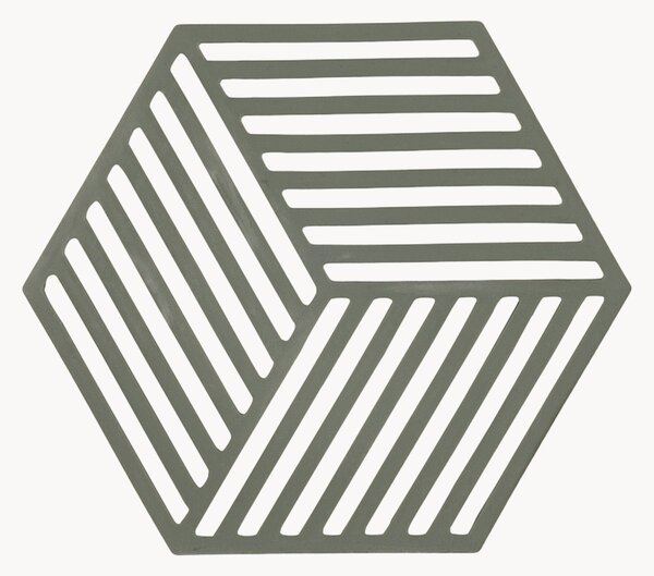 Sada silikonových podtácků Hexagon, 6 dílů