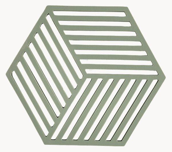 Sada silikonových podtácků Hexagon, 6 dílů