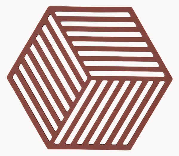 Sada silikonových podtácků Hexagon, 6 dílů