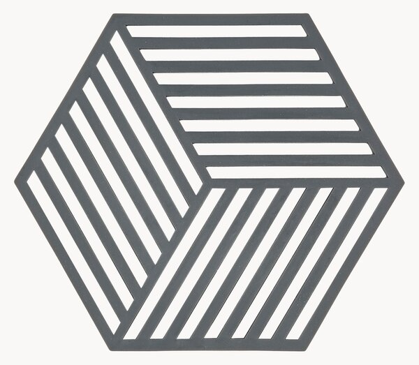 Sada silikonových podtácků Hexagon, 6 dílů