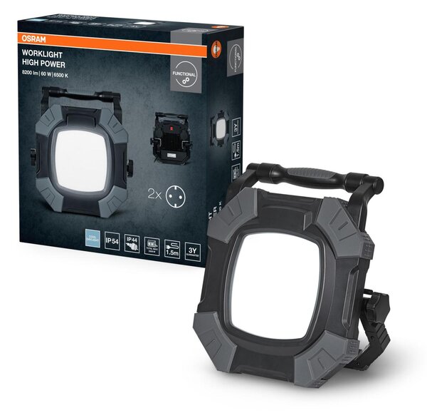 LEDVANCE LED pracovní reflektor Worklight Value 60 W 220-240 V 6500 K stmívatelný IP54