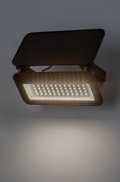 Rabalux 77160-LED Solární reflektor se senzorem LED/8W/3,7V 3000/4000/6500K IP65