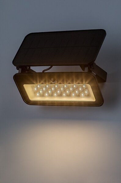 Rabalux 77160-LED Solární reflektor se senzorem LED/8W/3,7V 3000/4000/6500K IP65