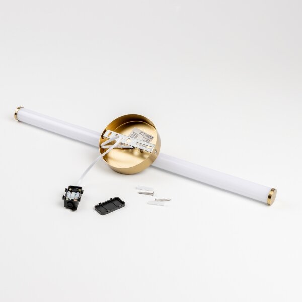 Brilagi - LED Koupelnové osvětlení zrcadla LARA LED/10W/230V IP44 zlatá