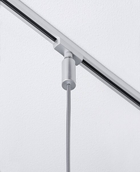 Paulmann Basic Pendel svítidla do lištových systémů (230 V) univerzální E27 20 W LED chrom (matný), chrom