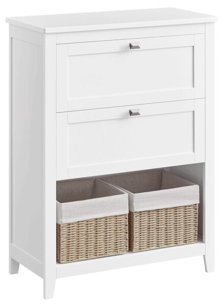 Koupelnová skříňka bílá AUK-E1054 WT