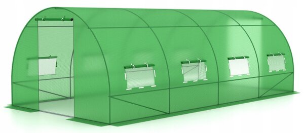 Zahradní fóliovník AUREA zelený 3x6 m