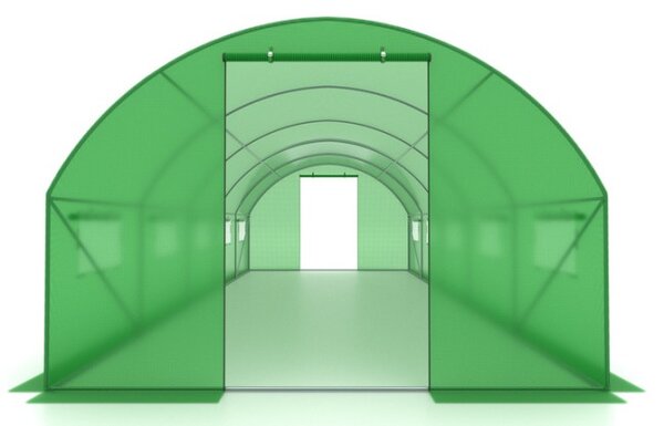 Zahradní fóliovník AUREA zelený 3x8 m