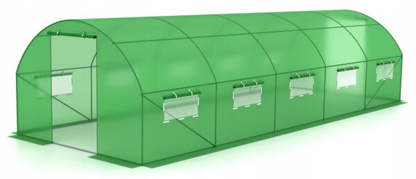 Zahradní fóliovník AUREA zelený 3x8 m
