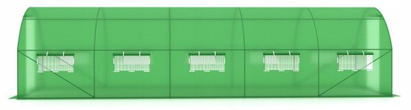 Zahradní fóliovník AUREA zelený 3x8 m