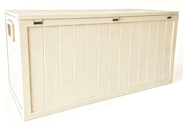 Zahradní úložný box béžový 280 L AZB-G2075 CRM