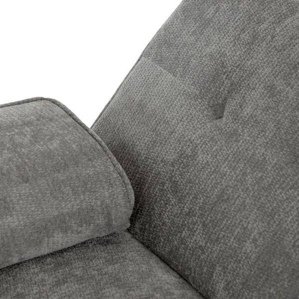 Třímístná rozkládací sedačka, šedá ASB-C3034 GREY2
