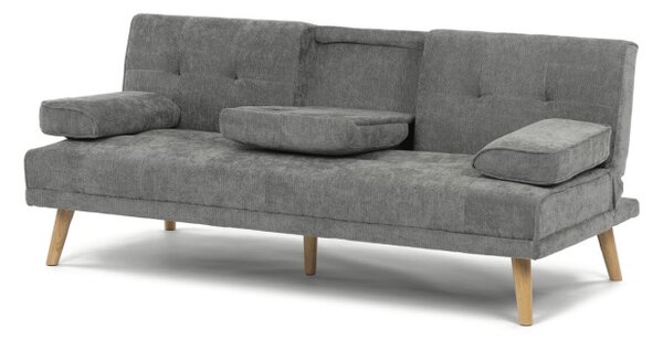 Třímístná rozkládací sedačka, šedá ASB-C3034 GREY2