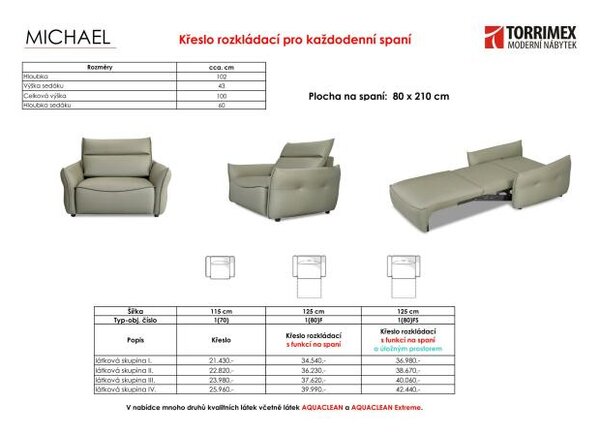 Sedací souprava MICHAEL
