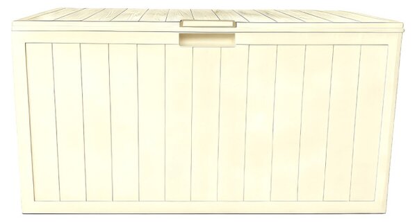 Zahradní úložný box béžový 280 L AZB-G2075 CRM