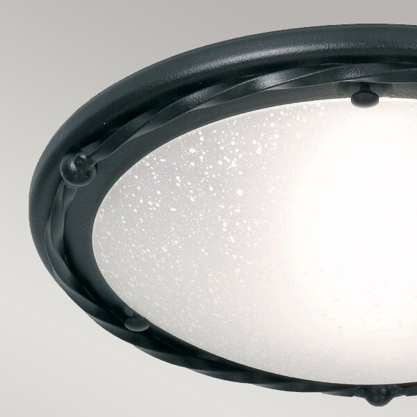 Elstead PB-F-B-BLACK - Stropní svítidlo PEMBROKE 1xE27/60W/230V černá