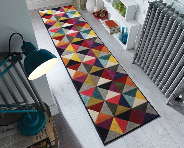Flair Rugs, Běhoun Spectrum Samba Multi, 66x230, vícebarevná, chodba / předsíň