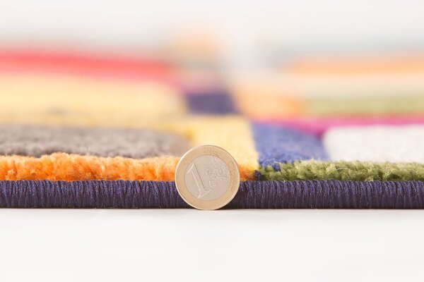 Flair Rugs, Kusový koberec Spectrum Waltz Multi, 80x150, vícebarevná, ložnice